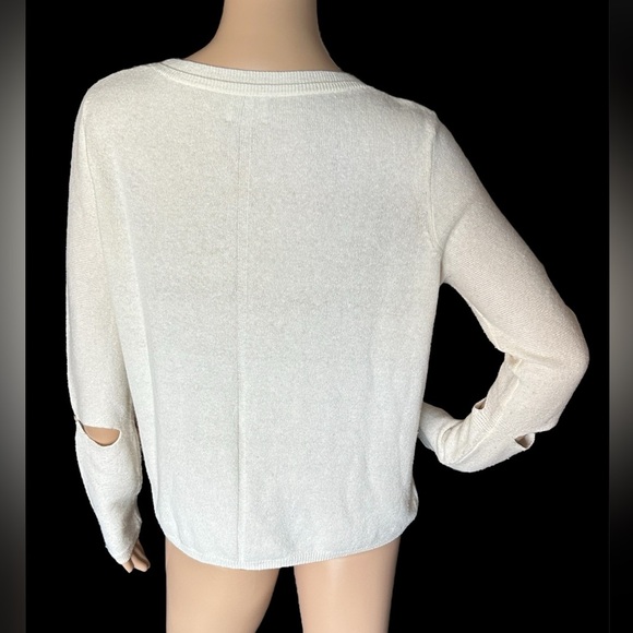 Charli Ellin Cashmere Lambswool Blend Sweater Elegant Quiet Luxury Women Sz XS - Picture 6 of 13